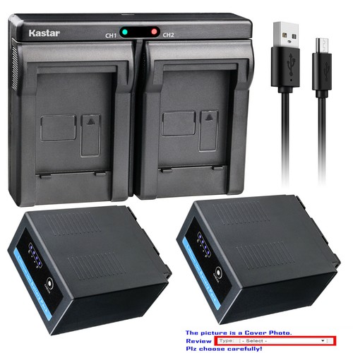 Kastar battery dual - dual, charger