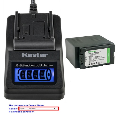 Kastar battery lcd quick - lcd,
