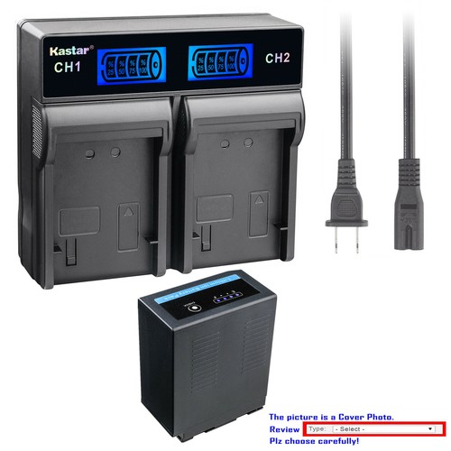 Kastar battery lcd - battery, rapid
